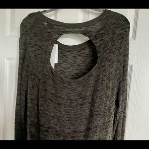NWT 14th & Union Open Back Sweater Size 3X